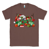 Chestnut Christmas Game Controller Classic Tee - MaliasSmallBusiness