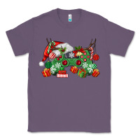 Lavender Christmas Game Controller Classic Tee - MaliasSmallBusiness