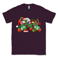 Plum Christmas Game Controller Classic Tee - MaliasSmallBusiness