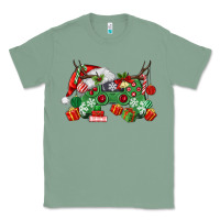 Sage Christmas Game Controller Classic Tee - MaliasSmallBusiness