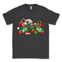 Smoke Christmas Game Controller Classic Tee - MaliasSmallBusiness