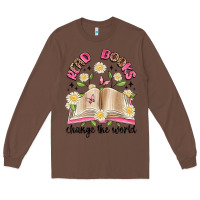 Chestnut read books change the world artiststas Long Sleeve Tee - Artiststas