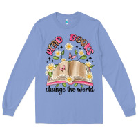 Colony Blue read books change the world artiststas Long Sleeve Tee - Artiststas