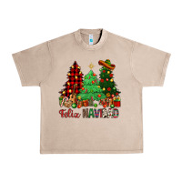 French Oak Feliz Navidad Urban Heavy Tee - NancyCooperArtShop