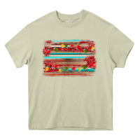 Mossy christmas background Heavy Core Tee - AdoDesignShop