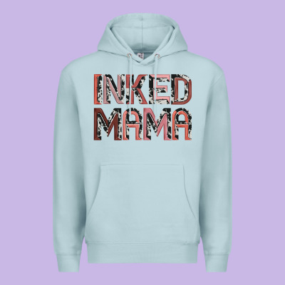 Inked Mama Premium Hoodie Designed By Jahusdesignshop