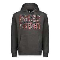 Charcoal Heather inked mama Premium Hoodie - JahusDesignShop