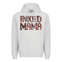 Dove Grey inked mama Premium Hoodie - JahusDesignShop