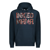 Navy inked mama Premium Hoodie - JahusDesignShop