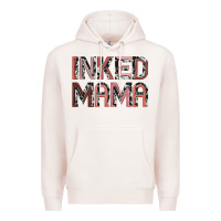Pale Pink inked mama Premium Hoodie - JahusDesignShop