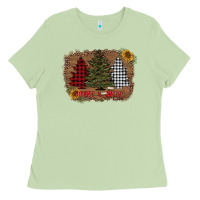 Matcha merry and bright with tree's Ladies Tee - AdoDesignShop