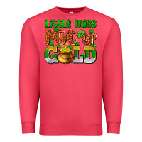 Cardinal St. Patrick's little miss pot of gold Premium Sweatshirt - OliviaCreatesArt