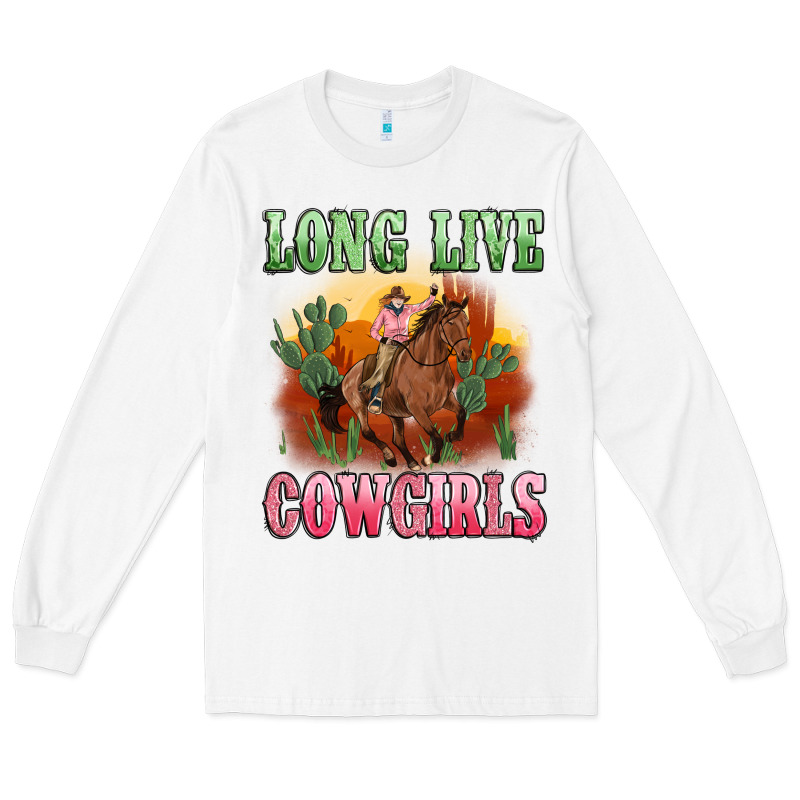 Long Live Cowgirls Artiststas Long Sleeve Tee by Artiststas | Teevron