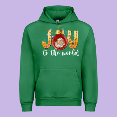Joy To The World Urban Hoodie Designed By Cowhidedigitalart