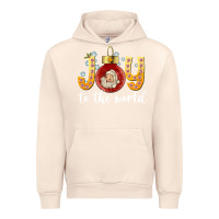 Sandshell Joy To The World Urban Hoodie - CowhideDigitalArt