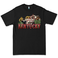 Black kentucky Premium Tee - NancyCooperArtShop