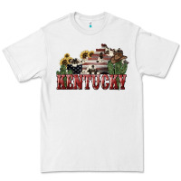 White kentucky Premium Tee - NancyCooperArtShop