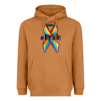 Meerkat pride lgbtq awareness ribbon Heavyweight Hoodie - OliviaCreatesArt