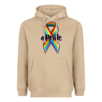 Mushroom pride lgbtq awareness ribbon Heavyweight Hoodie - OliviaCreatesArt