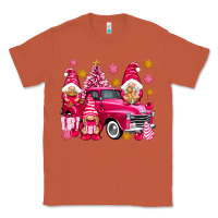 Copper Pink christmas gnomes truck Classic Tee - NancyCooperArtShop