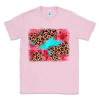 Bubblegum Pink valentine's day leopard background Classic Tee - JahusDesignShop