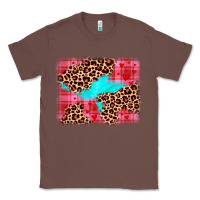 Chestnut valentine's day leopard background Classic Tee - JahusDesignShop