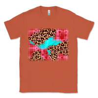 Copper valentine's day leopard background Classic Tee - JahusDesignShop