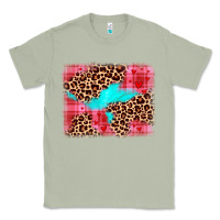 Matcha valentine's day leopard background Classic Tee - JahusDesignShop