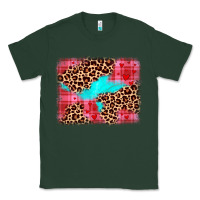 Sports Green valentine's day leopard background Classic Tee - JahusDesignShop