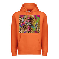 Carrot Colorful leopard lightning bolt tumbler mother's Premium Hoodie - HowdyJamesFarm