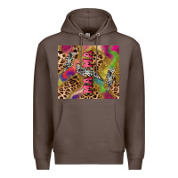 Coffee Colorful leopard lightning bolt tumbler mother's Premium Hoodie - HowdyJamesFarm