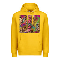 Lemon Colorful leopard lightning bolt tumbler mother's Premium Hoodie - HowdyJamesFarm