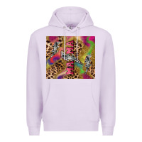 Colorful Leopard Lightning Bolt Tumbler Mother's Premium Hoodie | Teevron