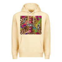 Pina Colada Colorful leopard lightning bolt tumbler mother's Premium Hoodie - HowdyJamesFarm