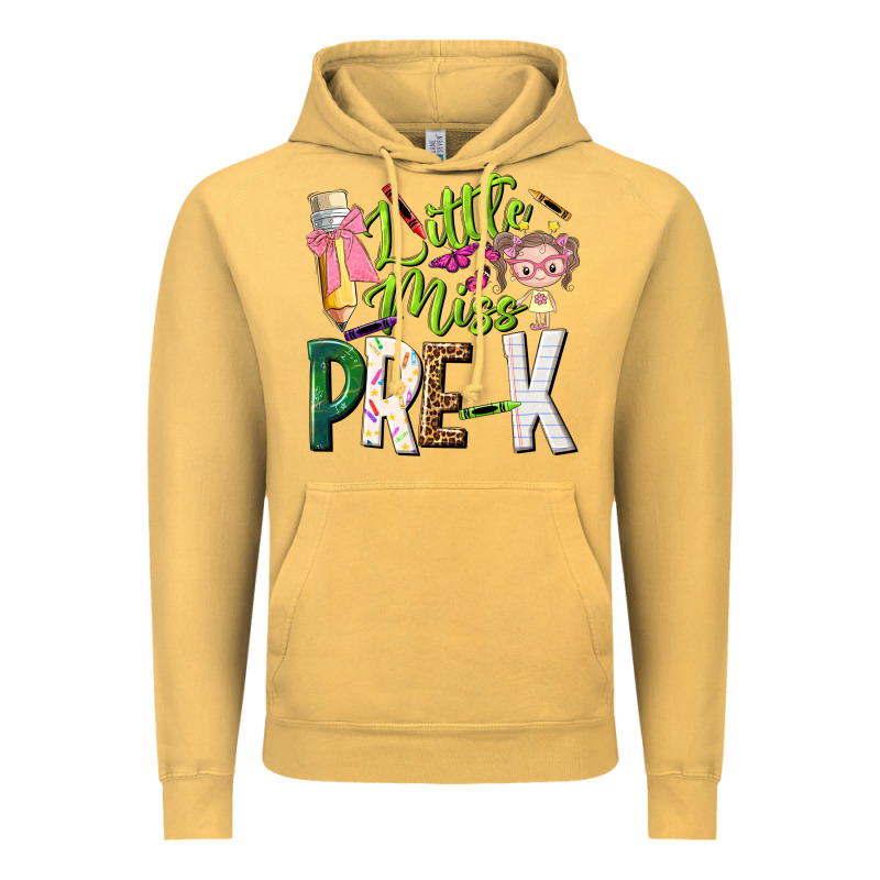 Little Miss Pre K Vintage Hoodie by NancyCooperArtShop | Teevron