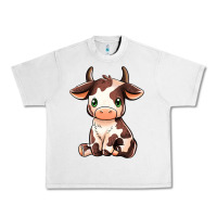 Lunar Rock Baby Brown Cow Urban Heavy Tee - MaliasSmallBusiness