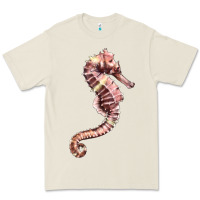 Bone pink seahorse Premium Tee - LillyAllenDesigns