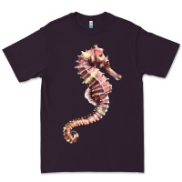 Plum pink seahorse Premium Tee - LillyAllenDesigns