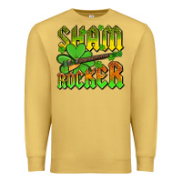 St. Patrick’s Day Sham Rocker With Guitar Premium Sweatshirt | Teevron