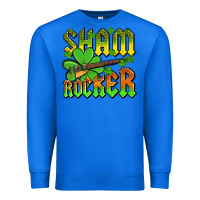 True Royal St. Patrick’s Day sham rocker with guitar Premium Sweatshirt - OliviaCreatesArt