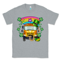 Heather Grey st. patricks day school bus Classic Tee - SublimationCraftShop