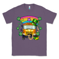 Lavender st. patricks day school bus Classic Tee - SublimationCraftShop