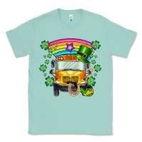 Seafoam st. patricks day school bus Classic Tee - SublimationCraftShop