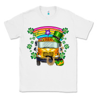 White st. patricks day school bus Classic Tee - SublimationCraftShop