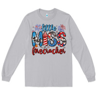 Moon Dust little miss firecracker 4th of july Long Sleeve Tee - Artiststas