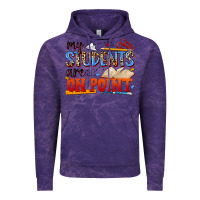 Cloud Purple my students are on point Vintage Hoodie - NancyCooperArtShop