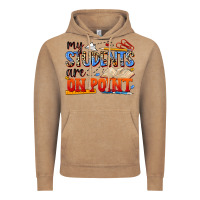 Vintage Coffee my students are on point Vintage Hoodie - NancyCooperArtShop
