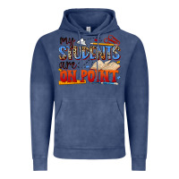 Vintage Denim my students are on point Vintage Hoodie - NancyCooperArtShop