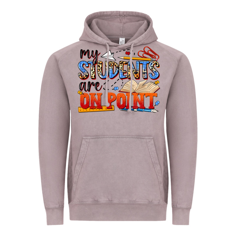 My Students Are On Point Vintage Hoodie by NancyCooperArtShop | Teevron