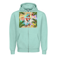Seafoam summer mom Zipper Hoodie - TumblerDesignByShophia